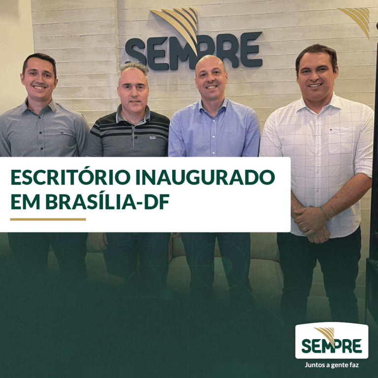 Escritório inaugurado em Brasília-DF